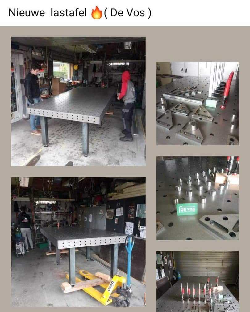 nieuwe lastafel gent
