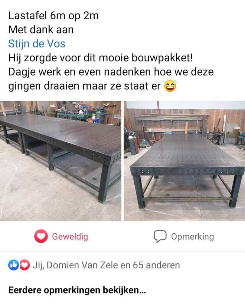 lastafel bouwpakket